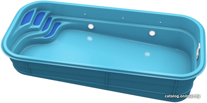 

Композитный бассейн Empire Pools Марсель Econom (7.25x3.3 м)