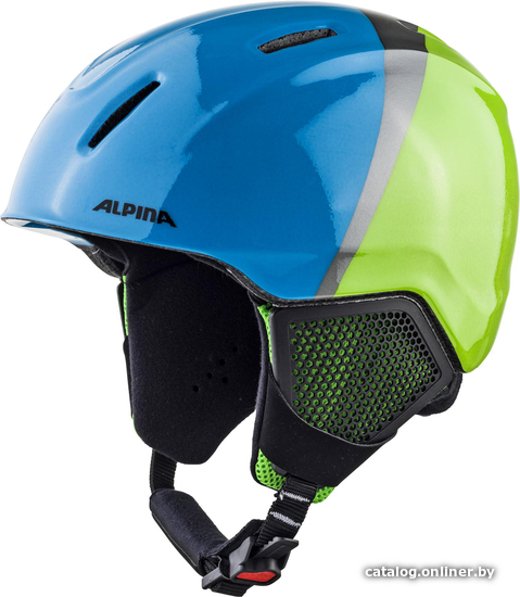 

Cпортивный шлем Alpina Carat LX A9081072 (р. 46-48, green/blue/grey)