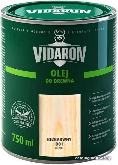 

Масло Vidaron D01 0.75 л (бесцветный)