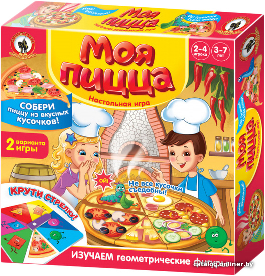 

Развивающая игра Русский стиль Моя пицца 02058