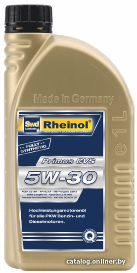 

Моторное масло Rheinol Primus CVS 5W-30 1л