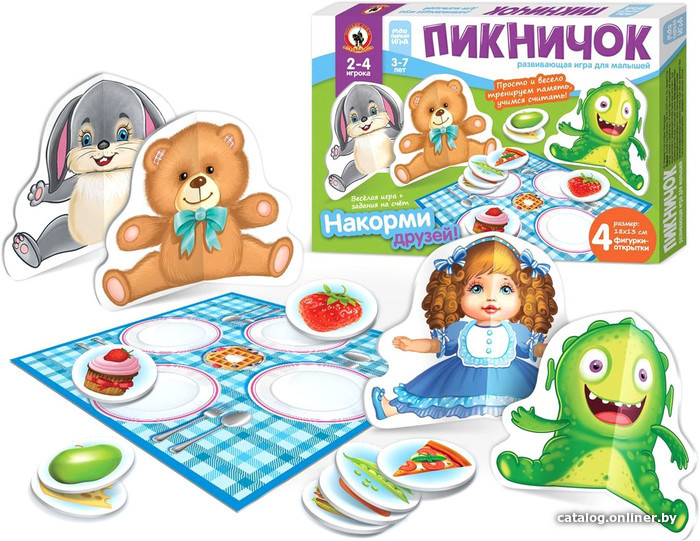 

Развивающая игра Русский стиль Пикничок 02090