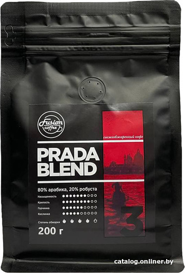 

Кофе Fusion Coffee Prada Blend молотый 200 г