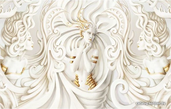 

Виниловые обои Citydecor Статуи 3D 400x270