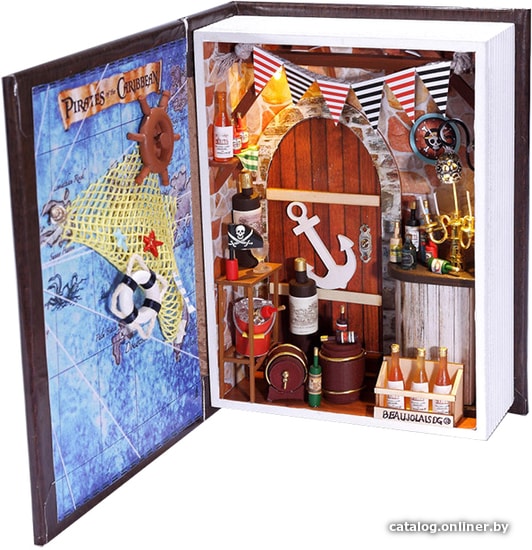 

Румбокс Hobby Day DIY Mini House Дневник пирата (B001)