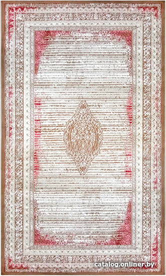 

Ковер для жилой комнаты Merinos Nora O0896-755-Beige-Pink 200x300 (бежевый/розовый)