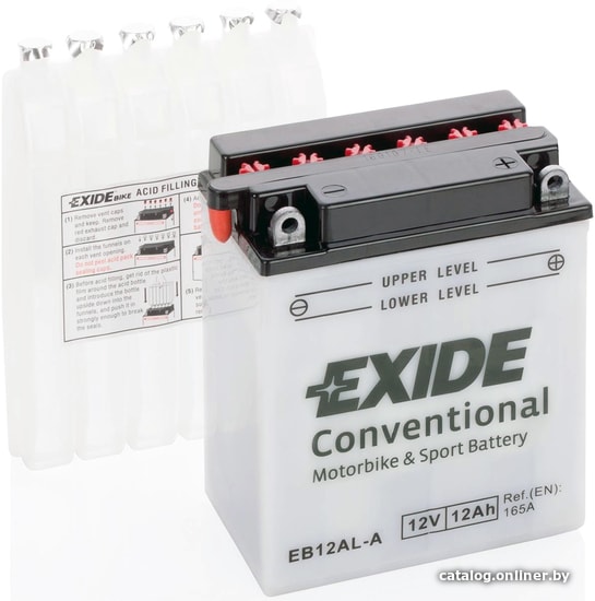 

Мотоциклетный аккумулятор Exide EB12AL-A (12 А·ч)
