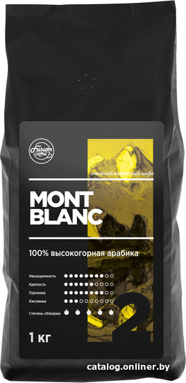 

Кофе Fusion Coffee Mont Blanc зерновой 1 кг