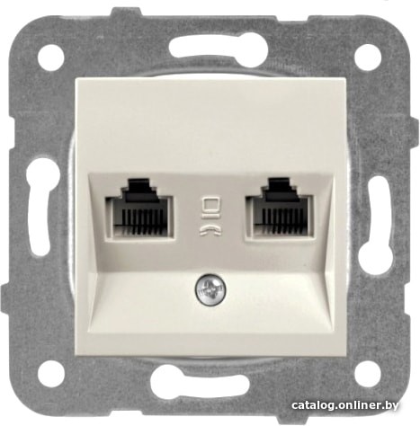 

Розетка компьютерная Panasonic Karre Plus WKTT04062BR-BY