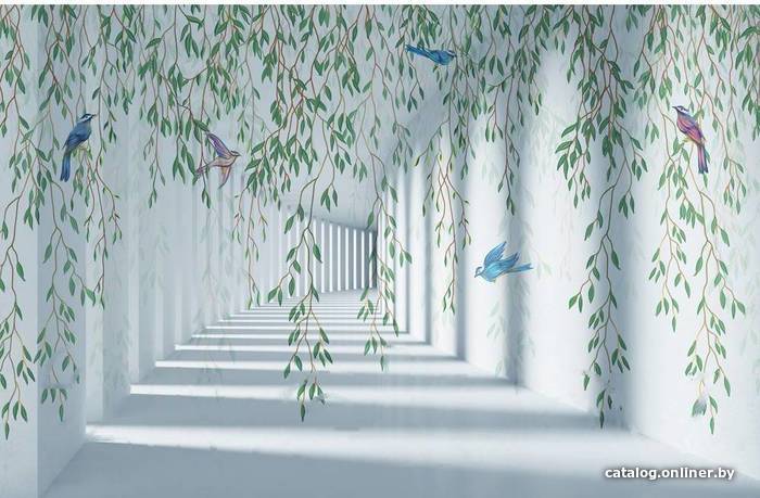 

Фотообои Citydecor Flower Tunnel 3D 2 с защитным покрытием 400x260