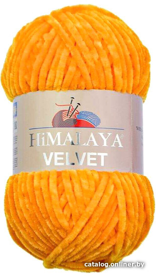 

Пряжа для вязания Himalaya Velvet 90068 (тыква)