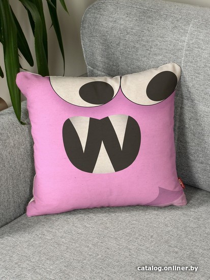 

Декоративная подушка Espera Home Deco ДК/Стикер розовый 45x45