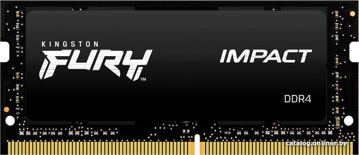 

Оперативная память Kingston FURY Impact 32GB DDR4 SODIMM PC4-23400 KF429S17IB/32
