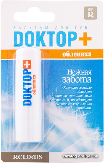 

Relouis Бальзам для губ Доктор+ Облепиха