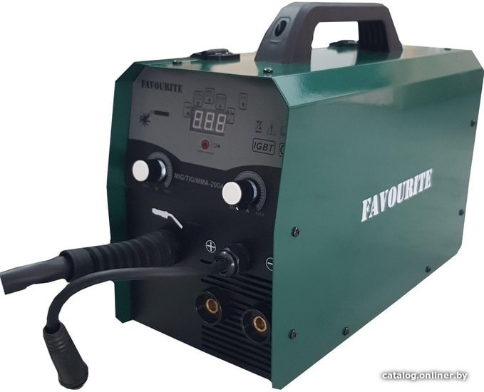 

Сварочный инвертор Favourite MIG/TIG/MMA-200A-1