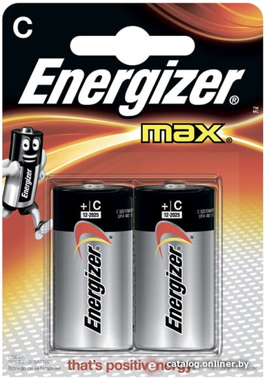 

Батарейка Energizer Max C 2 шт.