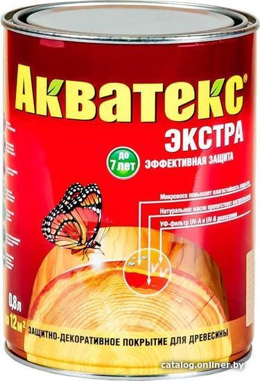 

Пропитка Акватекс Экстра 0.8 л (шиповник)