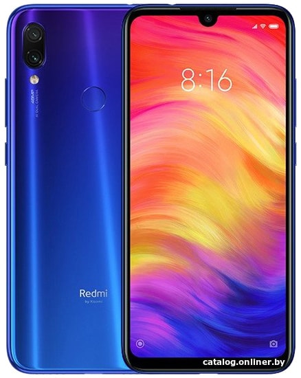 

Смартфон Xiaomi Redmi Note 7 M1901F7G 4GB/64GB международная версия (синий)