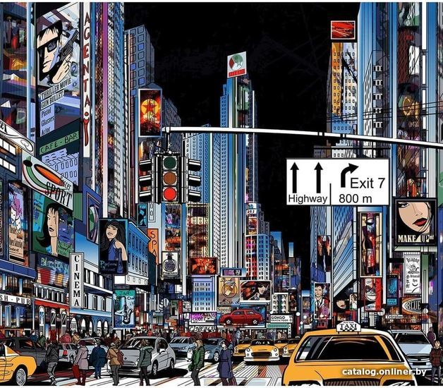 

Виниловые обои Citydecor Города и арxитектура 1 300x270