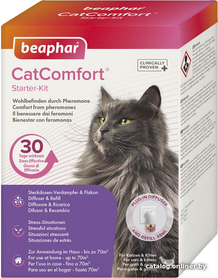 

Диффузор Beaphar CatComfort Calming Diffuser Starter Kit 17149 (48 мл)