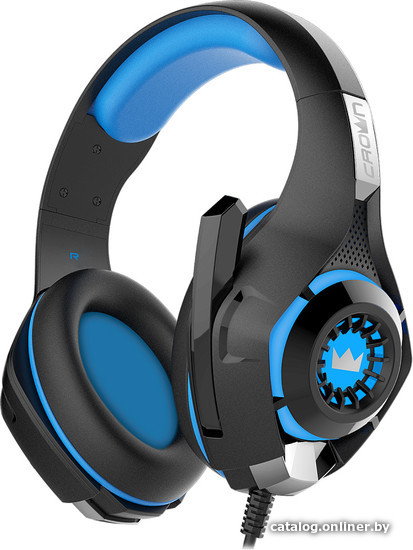 

Наушники CrownMicro CMGH-102T USB (синий)