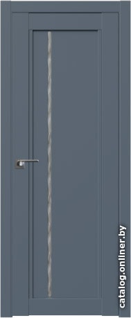 

Межкомнатная дверь ProfilDoors 2.70U 80x200 (антрацит/стекло дождь белый)