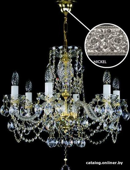 

Подвесная люстра ArtGlass Donatela Vi. Nickel Ce