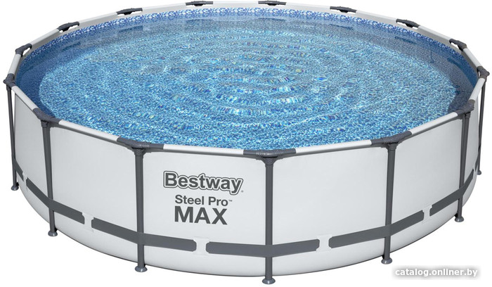 

Каркасный бассейн Bestway Steel Pro Max (457x107, с фильтр-насосом, чехлом, диспенсером и лестницей)
