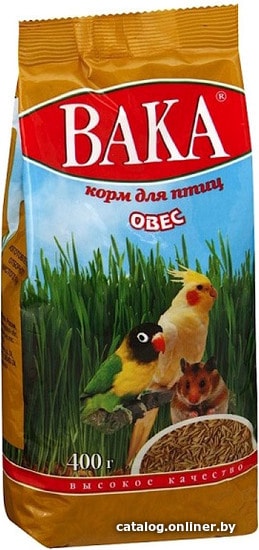 

Корм для птиц Baka BS002 Овес 0,4 кг