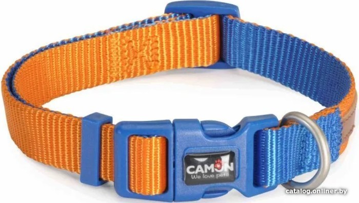 

Ошейник Camon DC119/A.07 (регулируемый двухцветный оранжевый/синий)