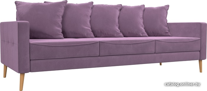 

Диван Mebelico Картес 109008 (микровельвет, сиреневый)