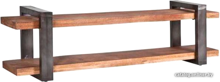 

Полка Wooden Story Angers (ЛДСП, коричневое дерево/черный)