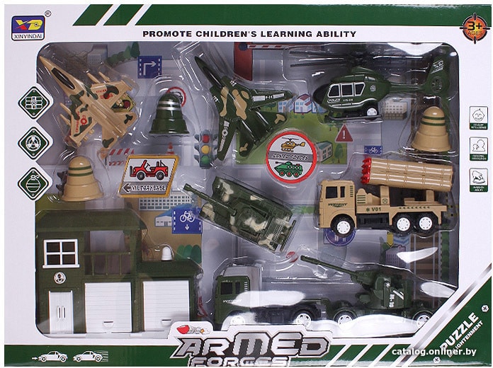 

Набор Darvish Игровой набор Armed forces 13 предметов DV-T-2333B