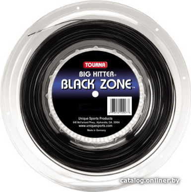 

Струна для теннисной ракетки Tourna Big Hitter Black Zone BHBZ-220-125 (черный)