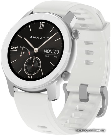 

Умные часы Amazfit GTR 42мм (лунный белый)