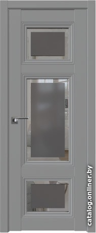 

Межкомнатная дверь ProfilDoors 2.105U 60x200 (манхэттен, стекло square графит)