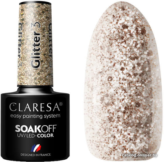 

Гель-лак Claresa Glitter 3 5 мл