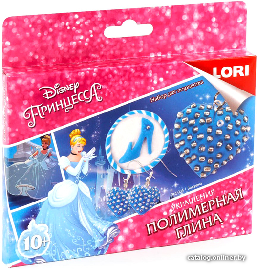 

Набор для создания поделок/игрушек Lori Disney. Украшения. Золушка Пгд-004