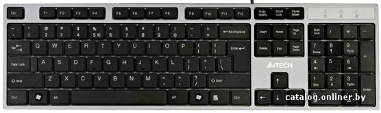 

Клавиатура A4Tech KD-300 Silver Grey