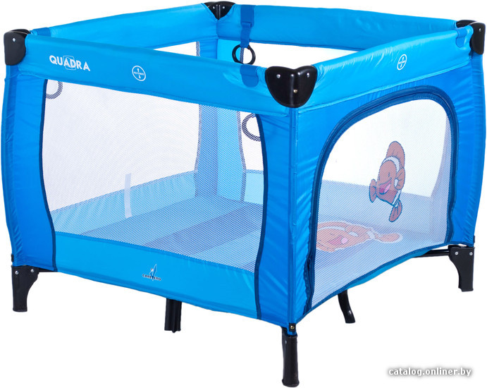 

Игровой манеж Caretero Quadra (синий)