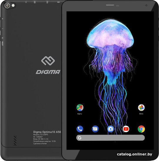 

Планшет Digma Optima 10 A502 3G (черный)