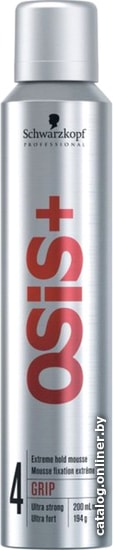 

Schwarzkopf Professional Osis+ Мусс для волос Grip (4 Ultra strong Extreme hold mousse)