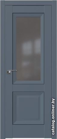 

Межкомнатная дверь ProfilDoors 2.88U 90x200 (антрацит, стекло графит)