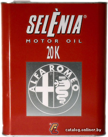 

Моторное масло SELENIA 20K Alfa Romeo 10W-40 2л