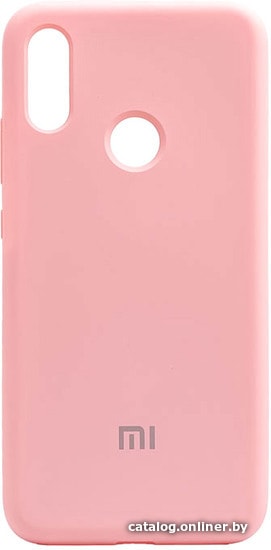 

Чехол для телефона EXPERTS Soft-Touch для Xiaomi Redmi Note 6 Pro (розовый)