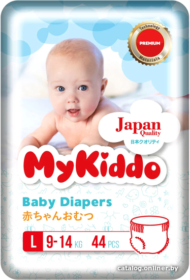 

Трусики-подгузники MyKiddo Premium 4 (44 шт)