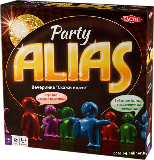 

Настольная игра Tactic Party Alias Скажи иначе. Вечеринка 53365