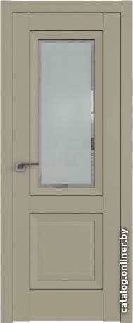 

Межкомнатная дверь ProfilDoors 2.88U 60x200 (шелгрэй, стекло square матовое)
