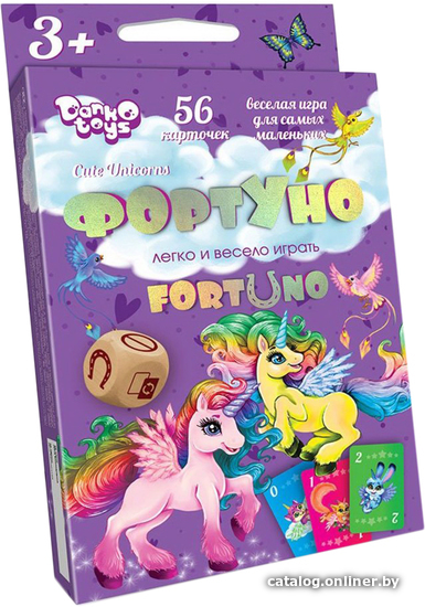 

Настольная игра Danko Toys ФортУно Единороги UF-04-01