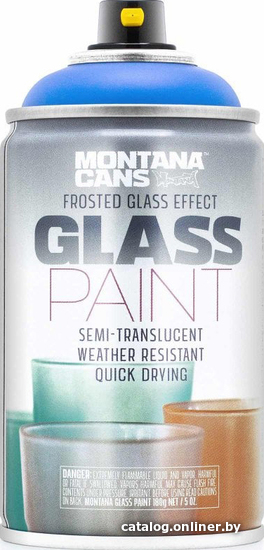 

Краска Montana Glass Paint GP5055 483059 0.25 л (matt bay blue)